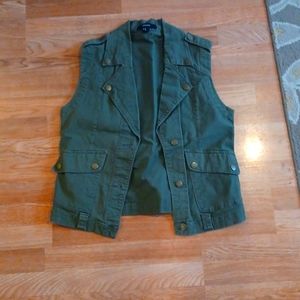 Army looking ladies vest